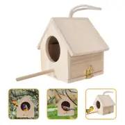 Birdhouse Feeder Bird's Nest Child Nesting Box Outdoor Nests Houses