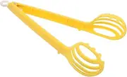 Uonlytech Egg Whisk for Pancakes Multi-function Stirrer Handheld Egg Mixture Tool Yellow