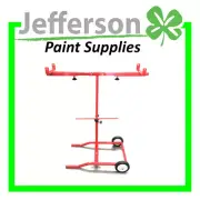 T BAR STAND W/ WHEELS BUMPER BARS - GUARDS - Panel Stand - Work Bench -Painting