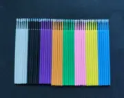 100Pcs Dental Swabs Disposable Mini Applicator Brush Stick Eyelash Extension