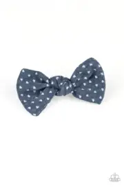 Paparazzi: BOW a Kiss - Blue Hair Clip