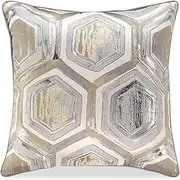 [Signature Design by Ashley] Meiling Throw Pillow, Metallic
