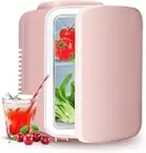 4L Mini Fridge 6 Can Portable Cooler & Warmer Compact Refrigerators Food Drinks