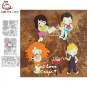 BBQ Picnic Metal Cutting Dies Scrapbooking Stencil Die Cuts Card Making Craft
