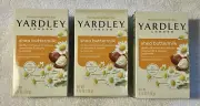 Yardley London Shea Buttermilk Moisturizing Bath Soap Bar 4.25 oz Lot of 3