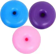 FRCOLOR Pilates Balls for Exercise 44cm Inflatable Yoga Ball Chair Boys and Girls Pump Balance Stability Vibrant Colors
