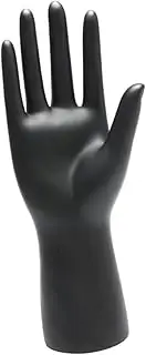 APLVFFZH Jewelry Display Stand for Male Hand Model, Desktop Organizer for Bracelets And Rings, Black, Right Hand