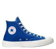 [COMME des GARCONS PLAY CONVERSE] 匡威黑心藍色高幫