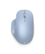 Microsoft Bluetooth Ergonomic Mouse - Pastel Blue - with thumb rest, precise ...