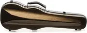 Violin Case Violin Case Brown Glass Fiber Carbon Fiber 1/2 Size with Carry Handle Straps Easy to Carry