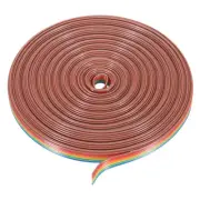 1 Pcs 6 Pin Flat Ribbon Cable 30 Ft 1.27mm Pitch Breadboard Jumper Wires