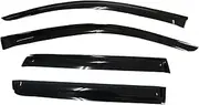for Mitsubishi Outlander 2013-2020 Window Visor Weather Shield Rain Guard Deflector Vent Door Visor