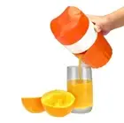 Citrus Hand Manual Press Squeeze Juicer Orange Lemon Lime Strainer & Container