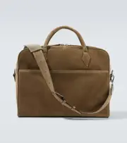 [Metier] Métier Closer All Day suede briefcase