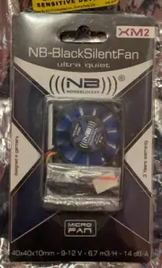 Noiseblocker Black Silent XM-2 40mm Computer Case / CPU Fan