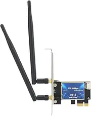 PCI-E Network Card, EDUP LAN Card EP-9619 600M Dual Band PCI-E Wireless for Bluetooth 4.0 Adapter Computer Accessories,Support for Win7/8.1/10
