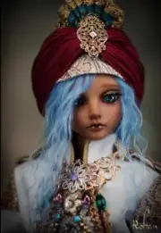 1/4 BJD Doll Boy FL Minif Rohan -Free Face Make UP+Free Eyes