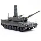 1/72 Leopard 2A4 Battle Tank Model Diecast Military Vehicle Toy for Boys Kids