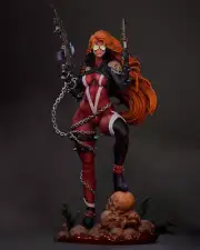 Painted She-Spawn Jessica Priest Statue 1/4 Figure