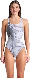 [arena] Women's Feel Line Seabed O Back Stretchy One Piece Athletic Swimsuit