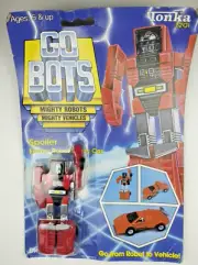 Rare 1984 GoBots SPOILER 05 Sports Car Robot Sealed On Card NEW Vtg Tonka 7201