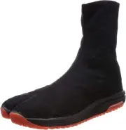 Japanese Cushioned Tabi Shoes Air Jog V 6 Clasps Toe Boots Short Version (6...