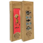 Push Skateboard Complete Bee Zombie Incomplete 7.75" - Unassembled Kit with Tool