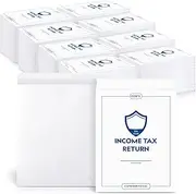 Engrowtic 1000 Pcs Income Tax Return Envelope for Tax Preparers 9 x 12 Inches Open End Envelopes Security Envelopes for Office Business Legal Documents Catalog Paper Mailing, White