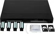 Xunsomten-48 Port Duplex Mutilmode LC-OM3 Rack Mount Enclosure Box, 96 Core LGX Patch Panel Box fits for 19" Wide Racks and Cabinets