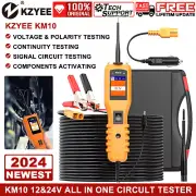 KZYEE KM10 PowerScan 12/24V Electrical System Circuit Battery Tester Diagnostic