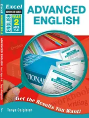 Excel Advanced Skills Workbooks : Advanced English Year 2 Ages 7-8