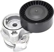 11287505224 Belt Tensioner Assembly With Pulley Compatible for BMW 545I 2004-2005 550I 645Ci Alpina B7 X5 11287549588