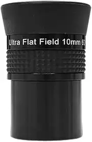 UF 10mm Eyepiece Ultra Flat Field 1.25inch 60 Degree Telescope Accessories
