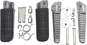 Motorcycle Front Rear Footrests Foot pegs For CB400 CB-1 CB500 CBR1100XX VTR1000 NT400 650 700 NTV600(2 pair F and R)