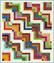 AND ANOTHER THING - 77" x 65" - Quilt-Addicts Pre-cut Patchwork Quilt Kit