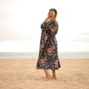 Cotton Kaftan Kimono Cardigan Summer Clothing, Maternity Wear, Mothers Day Gift, Valentine, Gift for her, 006