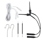 Dental Apex Locator Probe Cord Kit For J Morita Root ZX II Lip Hooks File Clips