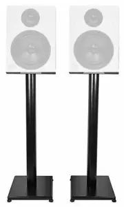 Rockville 29" Black Steel Studio Monitor Speaker Stands For Rockville APM5W