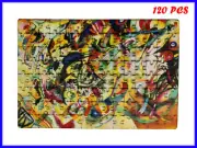 Wassily Kandinsky - Composition VII Art - 120 Piece Jigsaw Puzzle