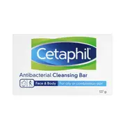 Cetaphil Antibacterial Cleansing Bar 127g