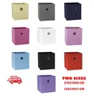 SORTI Foldable Folding Storage Cube Storage Box Basket Fabric Cube Toy Organiser