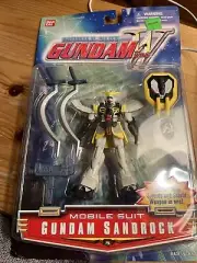 New Sealed Bandai Mobile Suit Gundam Wing Gundam Sandrock MSIA 4.5" MSIA