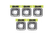 30pc Lemon Lime Aluminium Foil Kitchen Stove Top Covers Dispos. Protector SL