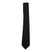 polka-dot tie L Black