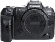 [JJC] Anti-Scratch Protection Sticker Compatible with Canon EOS R5 Mirrorless Camera, Non-Slip Camera Body Skin Cover Film Protector (Circuit Board Black)