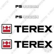 Fits Terex PS4000H Turbo Decal Kit Mini Dumper- 7 YEAR 3M VINYL!