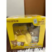 Fujifilm instax mini Link 2 Rilakkuma Plush Toy set Smartphone Printer Japan New