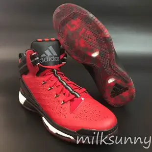 Adidas D Rose 6 Boost 罗斯6代篮球鞋 红黑公牛 S85533