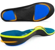 DR. POTTER+ Plantar Fasciitis Insoles, 220+lbs Heavy Duty High Arch Support I...