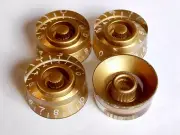 GOLD Volume Tone Control Speed Knob for USA Gibson Les Paul SG Guitar CTS Pot